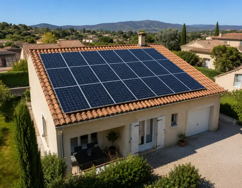 Prime à l'autoconsommation panneaux solaires Le Porge — aide financière de l'État